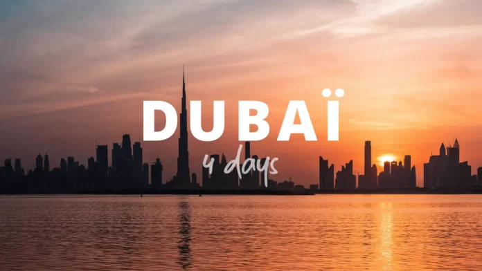 dubai sunset 4 days trip