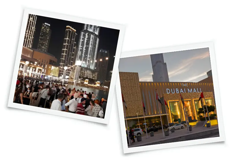 Dubaï Mall picture and dubaï night life