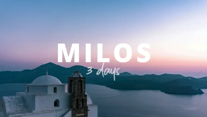 3days in milos